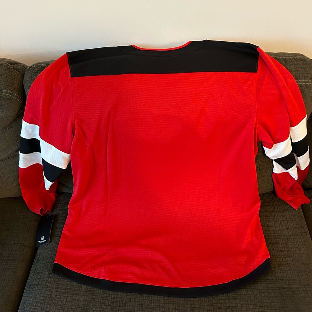 Fanatics Authentic New Jersey Devils Breakaway Hockey Home Jersey Men’s Sz: XL - Picture 6 of 6